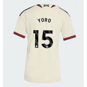 Manchester United Leny Yoro #15 Replika Tredje Tröja Damer 2026-27 Kortärmad